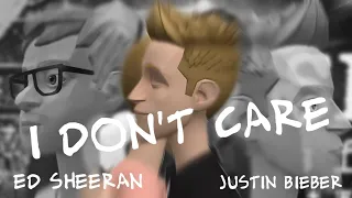 Ed Sheeran | Justin Bieber | I Don't Care| Animated || full music video || 720p || Draw Musical