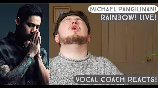 Vocal Coach Reacts! Michael Pangilinan! Rainbow (South Border)! Live!