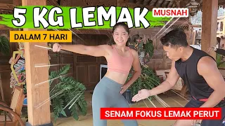 TANTANGAN 7 HARI PENURUNAN BERAT BADAN | SENAM BL