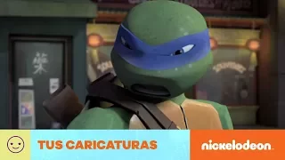 Las Tortugas Ninja | Leo vs. Karai | Nickelodeon en Español