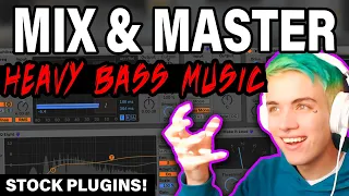 How To Mix & Master BASS MUSIC | Make Your Tunes LOUD EASY!! (Ableton Stock Plugins)