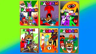 GARTEN OF BANBAN ALL BOSS GAME BOOK /KITTY SAURUS,QUEEN BOUNCELIA,TOADSTER, bitter giggle squishy