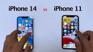 iPhone 14 vs iPhone 11 - SPEED TEST