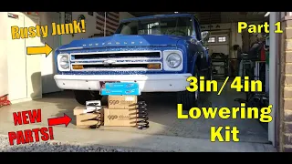 Lowering My 1967 C10! CPP Lowering Kit!