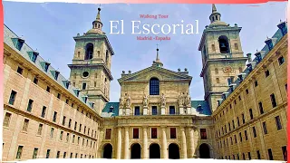 The Escorial Madrid 🔴  | Walking Tour San Lorenzo de El Escorial ⚪
