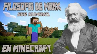 Resumiendo la filosofía de Marx con Minecraft (Ser humano y superestructura)