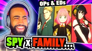 Musician Reacts to ALL Spy x Family Openings and Endings