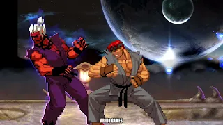 AKUMA OROCHI VS EVIL RYU! SUPER BATTLE ARINO GAMES!