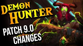 WOW 9.0 Shadowlands Demon Hunter UPDATES