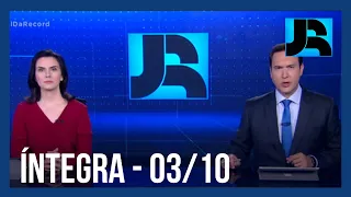 Assista à íntegra do Jornal da Record | 03/10/2020