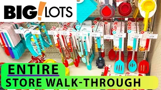 ENTIRE Walk Through BIG LOTS Kitchenware Outdoor & Indoor Decor Gazebos HOME ACCENTS