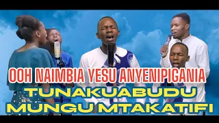 TUNAKUABUDU MUNGU MTAKATIFU, OOH NAIMBIA YESU ANAYENIPIGANIA & WAKUABUDIWA JEHOVAH By Min Danybless