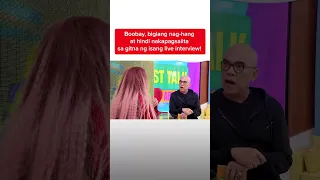 Boobay, biglang hindi nakapagsalita sa gitna ng isang interview! | Kapuso Mo, Jessica Soho