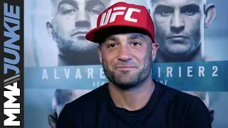 UFC Calgary: Eddie Alvarez full open workout media scrum