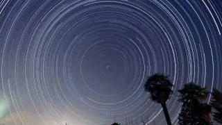 Polaris star trails - January 2011