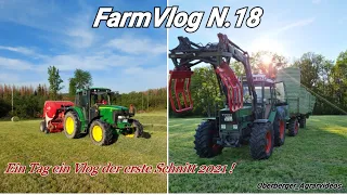 FarmVlog N.18 // Ein Tag ein Vlog der erste Schnitt 2021! // Oberberger_Agrarvideos