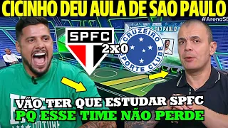 CICINHO ALOPROU TODO MUNDO! "REAL MADRI PODE ESPERAR QUE O SPFC VAI CHEGAR"! RASGOU ELOGIOS!