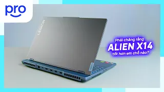 So sánh Dell Alienware X14 và Lenovo Legion 5 Gen 7: Laptop Gaming bây giờ thế này á?