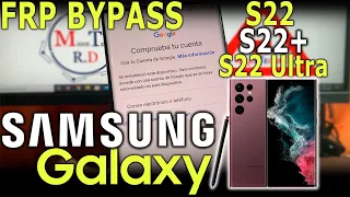 FRP bypass Samsung Galaxy S22, S22+ & S22 Ultra Eliminar cuenta S22 Ultra Google Account Remove 2022