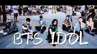 [KPOP IN PUBLIC CHALLENGE] BTS (방탄소년단) IDOL Dance Cover by 4Minia TAIWAN Idol Challenge