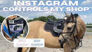 INSTAGRAM CONTROLS MY TACK HAUL | haul try on!