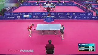 Ding Ning vs Xu Nuo | WT | 2021 Chinese National Games