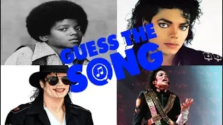 Guess the song Michael Jackson Edition For Real Fans