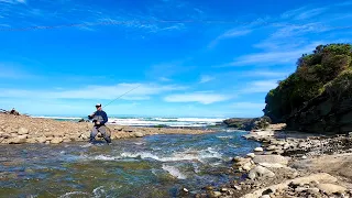 Surf Coast Creek Fishing for Brown Trout!