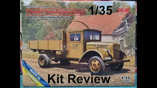 1/35 ICM V3000S WWII German Military Truck