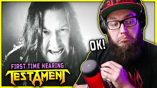 Apparently TESTAMENT is Legendary?! | FIRST TIME HEARING REACTION!!