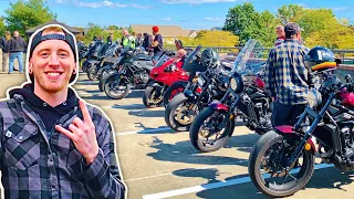 40 Bikers Take Over A Taco Truck! (LifeOfBurch Subscriber Ride 2022)