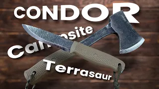 CONDOR Terrasaur ou Campsite ?…couteau ou hache ?… les 2 sont parfaits !!!