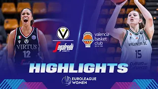 Virtus Segafredo Bologna v Valencia Basket Club | Gameday 8 | Highlights | EuroLeague Women 2022-23