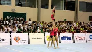 Gymnastics - FIG Acro World Cup Maia 2012 - Dynamic WG POR