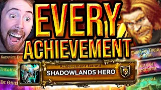 THEY DID IT! A͏s͏mongold & Mcconnell Complete ALL Achievements for Glory of the Shadowlands Hero