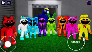 Playing as ALL Smiling Critters from Poppy Playtime Chapter 3 in Rainbow Friends 1 and 2 #roblox