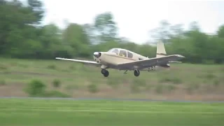 Mooney M20D Take-Off at Princeton Airport (39N)