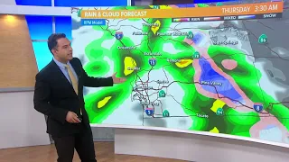 Another storm brings rain, wind, mountain snow Wednesday to Thursday