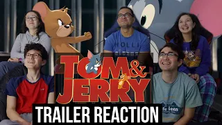 TOM & JERRY | Live Action Movie Trailer REACTION!! || MaJeliv Reactions | Can you reboot a classic?!