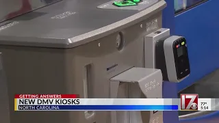 NC DMV launches kiosks to shorten in-person wait times