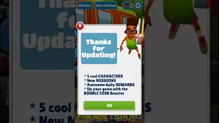 subway surfers 1.0 and 1.0.4