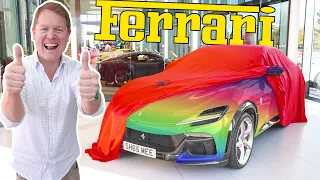 IT'S HERE! Collecting My New FERRARI PUROSANGUE and SPEC REVEAL