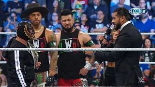 Santos Escobar reta a una lucha a Rey Mysterio por el Título USA - WWE Smackdown 15/09/2023 Español