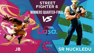 JB (Rashid) vs SR NuckleDu (Guile) - Winners Quarter-Final - CasaBunch presents: The KickBack 13