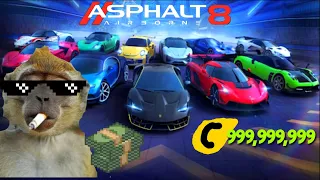 طريقة تهكير لعبة اسفلت 8 2023 asphalt 8 كل السيارات PRO و الخرايط + حل مشكلة تكرار الملفات عند النسخ