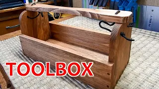 Wooden Toolbox / Деревянный ящик для инструментов / СТОЛЯРКА