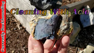 Cleaning Petrified Wood With Acid
