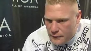 Brock Lesnar "I would enjoy fighting Fedor"