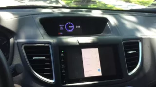 2015 Honda CRV Touring - iPhone mirroring via HDMI while driving