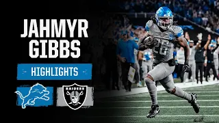 Jahmyr Gibbs highlights | Lions vs. Raiders